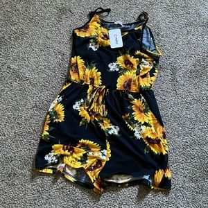 Sunflower romper